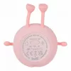   Éjszakai LED Lámpa, Barack, Rózsaszín, Akkumulátoros, USB kábellel , 2,5W, 3000K, Akkumulátor kapacitása: 600 mAh, Bemeneti feszültség: 5V DC 1A, 128x130x93mm