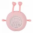 Éjszakai LED Lámpa, Barack, Rózsaszín, Akkumulátoros, USB kábellel , 2,5W, 3000K, Akkumulátor kapacitása: 600 mAh, Bemeneti feszültség: 5V DC 1A, 128x130x93mm