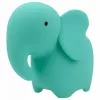   Éjszakai LED Lámpa, Elefánt, Türkiz, Akkumulátoros, USB kábellel , 1W,  6000K, Akkumulátor kapacitása: 500 mAh, Bemeneti feszültség: 5V DC 1A, 137x86x114mm