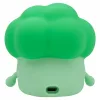   Éjszakai LED Lámpa, Brokkoli, Zöld, Akkumulátoros, USB kábellel , 2,5W, 6500K, Akkumulátor kapacitása: 1200 mAh, Bemeneti feszültség: 5V DC 1A, 128x130x93mm