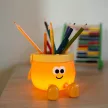 MW61407 - Ecolight LED Éjszakai fény, USB-s, 1W, 3000K, 5V DC 1A, Tolltartó, Töklámpás