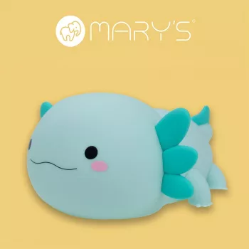   MW61490 - Ecolight LED Éjszakai fény, USB-s, 2,5W, 4000K, 1200mAh, 5V DC, Kék, Axolotl