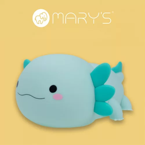 MW61490 - Ecolight LED Éjszakai fény, USB-s, 2,5W, 4000K, 1200mAh, 5V DC, Kék, Axolotl
