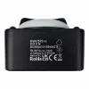   B33,Akkumulátoros, USB-C kábellel, 1,2W, 6500K, Akkumulátor kapacitása: 500mAh/3,7V, Bemeneti feszültség: 220-240 V AC, Anyag: ABS + SZILIKON, Méretek (mm): 120X100X120