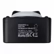 B33,Akkumulátoros, USB-C kábellel, 1,2W, 6500K, Akkumulátor kapacitása: 500mAh/3,7V, Bemeneti feszültség: 220-240 V AC, Anyag: ABS + SZILIKON, Méretek (mm): 120X100X120