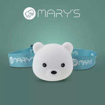   Ecolight Macis Gyerek fejlámpa, RGB-s, újratölthető (USB-C), 1W, 38lm, 500mAh/3,7V, RGB: 9000K (LED) - 5800K (búrával)