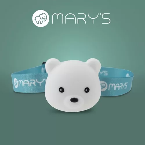 Ecolight Macis Gyerek fejlámpa, RGB-s, újratölthető (USB-C), 1W, 38lm, 500mAh/3,7V, RGB: 9000K (LED) - 5800K (búrával)