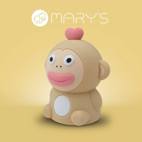 Ecolight LED éjszakai fény, 0,8W, 3000K, 1200mAh/3,7V, USB-C, Csókos Maki