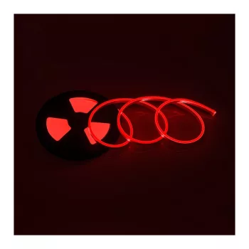   DL LED szalag neon flex (100LED/1m), 12DC, IP65, 11W/1m, 5m, Piros