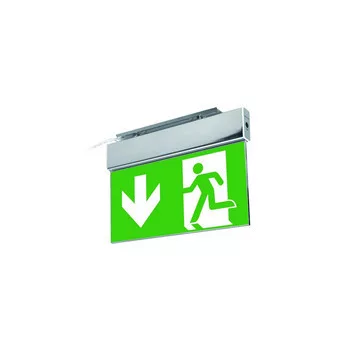   Vészvilágító LED lámpatest (1 órás elemmel), 3W, 13 LED, IP44 - NEM Karbantartható