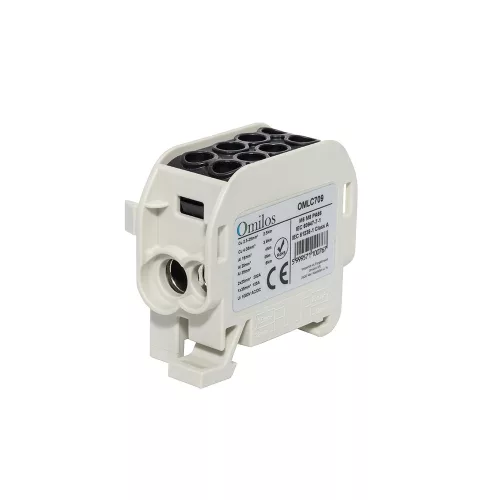 OMLC709 - Fővezetéki leágazókapocs 1P 35/25 fekete