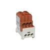 OMLC717 - Elosztóblokk 2x25/6x10 100A barna