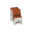 OMLC717 - Elosztóblokk 2x25/6x10 100A barna