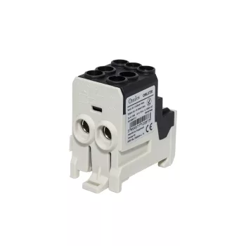 OMLC720 - Elosztóblokk 2x25/6x10 100A fekete