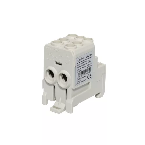 OMLC721 - Elosztóblokk 2x25/6x10 100A szürke
