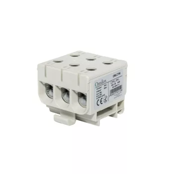 OMLC746 - Fővezetéki sorkapocs  tripla 50mm2 szürke