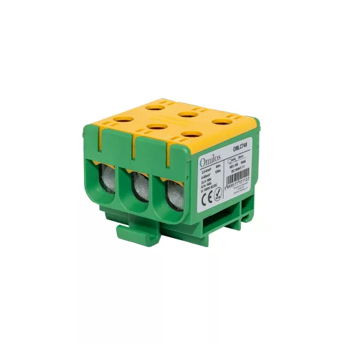 OMLC748 - Fővezetéki sorkapocs  tripla 50mm2 z/s