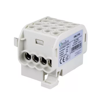   OMLC768 - Fővezetéki leágazókapocs 1P 25/16 szürke, 4 sor