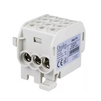   OMLC773 - Fővezetéki leágazókapocs 1P 35/25 szürke, 3 sor