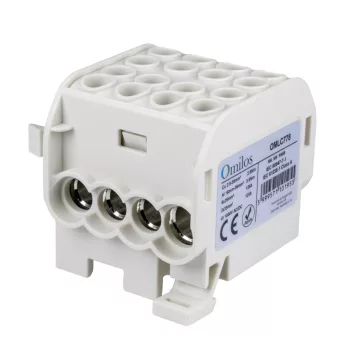   OMLC778 - Fővezetéki leágazókapocs 1P 35/25 szürke, 4 sor
