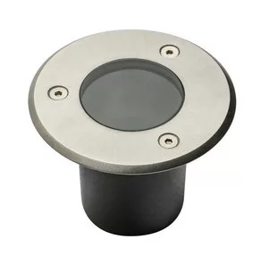 ALFA-O-MINI földi világítótest, kerek, GU10 (max. 10W), IP67, AC220-240V, 50/60Hz, inox, AC220-240V, 50/60Hz, inox