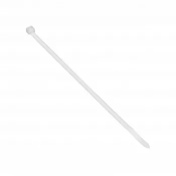   Kábelkötegelő természetes színű 2,5 mm széles, 100 mm hosszú, 25 db.