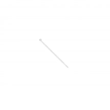 Kábelkötegelő természetes színű 4,8mm széles, 200mm hosszú, 100 db.
