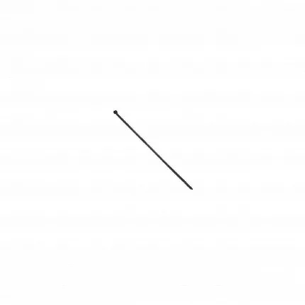 Kábelkötegelő fekete színű, UV-álló, 2,5 mm széles, 200 mm hosszú, 25 db.