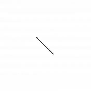   Kábelkötegelő fekete színű, UV-álló, 3,6 mm széles, 150 mm hosszú, 25 db.