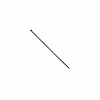   Kábelkötegelő fekete színű, UV-álló, 3,6 mm széles, 300 mm hosszú, 100 db.