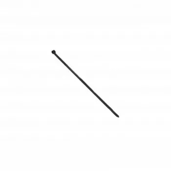   Kábelkötegelő fekete színű, UV-álló, 4,8 mm széles, 300 mm hosszú, 100 db.