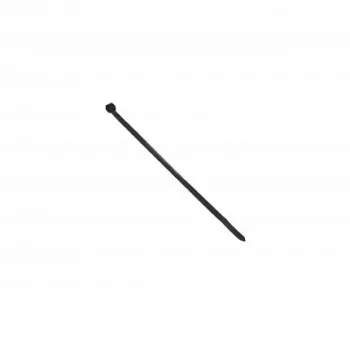   Kábelkötegelő fekete színű, UV-álló, 7,5 mm széles, 300 mm hosszú, 25 db.