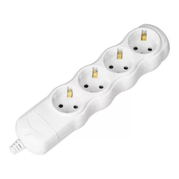4x2P+E (Schuko) aljzatelosztó