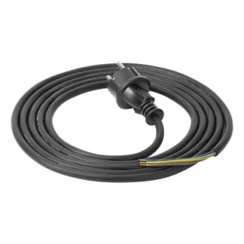   Gumiszigetelésű csatlakozókábel Uni-Schuko dugóval H05RR-F 3x1mm2