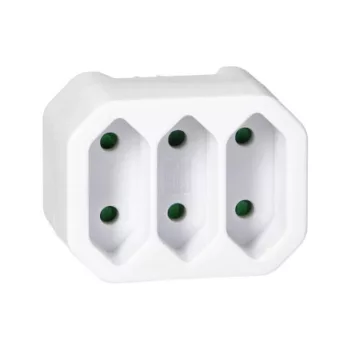 Aljzatelosztó 3x2P euro
