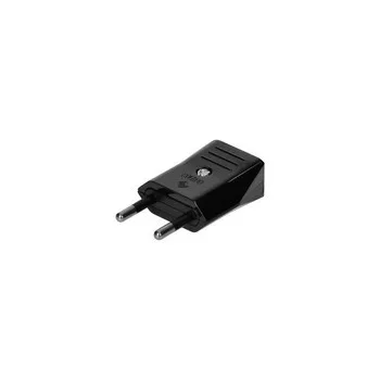 Mini euro dugó, fekete aljzat: 2P/II, 10A/250V AC