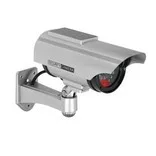 Dummy CCTV biztonsági kamera napelemes villogó LED diódával rendelkezik