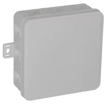   Felületre szerelhető csatlakozódoboz CLICK IP54 12 kábelbevezetés 100x100x41mm fehér