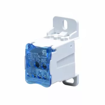   Tápelosztó blokk 80A bemeneti csatlakozó 16mm2, kimeneti csatlakozók 4x6mm2, 2x16mm2