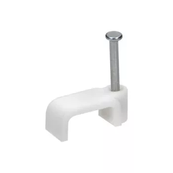   Lapos kábelcsipesz YDYp 2 x 1,5mm2, 7x5mm kábelhez, (100 db) 
