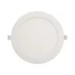 Orno LED panel, 18W, 4000K, 1300lm, IP20, süllyesztett, kerek, fehér