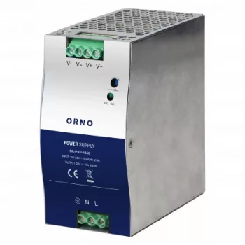   Ipari tápegység DIN sínre, 24VDC, 10A, 240W, fémház, 24VDC, 10A, 240W, fémház