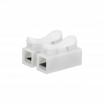   Rugós vezetékcsatlakozók. 2 x 2,5 mm2 IEC 250V/5A, 100 db.