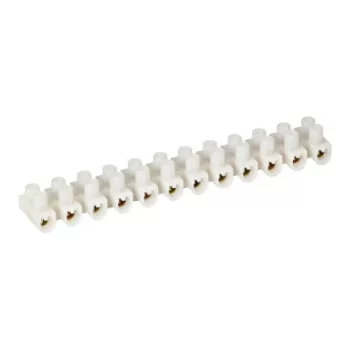   12 sínes PRO sárgaréz gyűjtősín, max.10mm2, PA UL94-V1, 10 db.