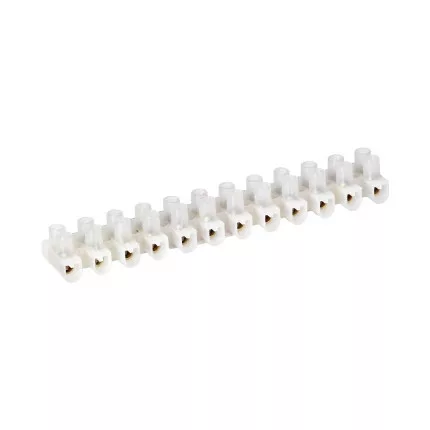 12 sínes PRO sárgaréz gyűjtősín, max.6mm2, PA UL94-V1