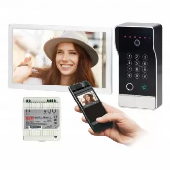 GUARDO 10" egycsaládos videó kaputelefon szett