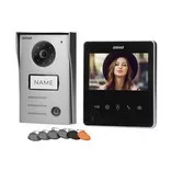 NAOS 4,3" videó kaputelefon szett 2 vezetékes kihangosító nélküli