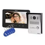 INDI N 7" egycsaládos videós kaputelefon-készlet kihangosítóval
