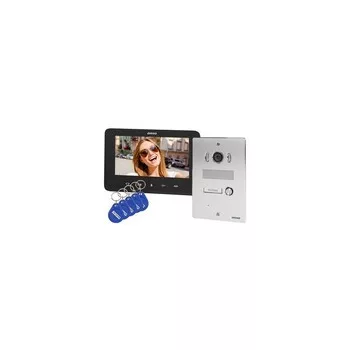   INDI N 7" egycsaládos videós kaputelefon-készlet kihangosító nélkül