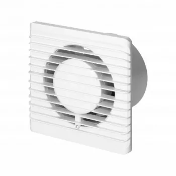   Fürdőszobai ventilátor 100mm, Felületre szerelhető szerelés, időzítővel